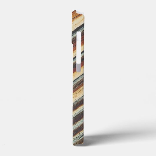 COOL Wood Grain Patroon Case-Mate iPhone Case (Achterkant / Links)