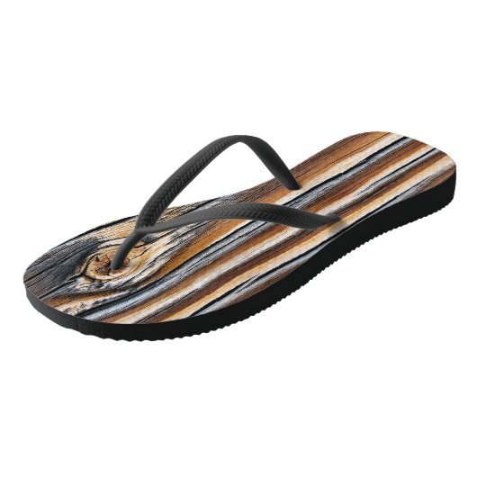 COOL Wood Grain Patroon Teenslippers (Schuin)
