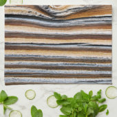 COOL Wood Grain Patroon Theedoek (Gevouwen)