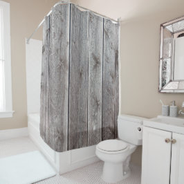 Cool Wood ziet er uit Rustige Shower Curtains  Douchegordijn