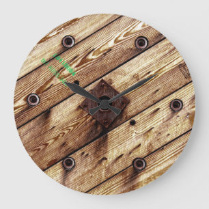 Cool Wooden Wire Spool Grote Klok