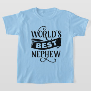 Cool woordkunst voor de beste neef ter wereld t-shirt
