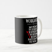 Cool Workaholic Employment Koffiemok (Voorkant rechts)