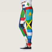Cool World Flags Mode Leggings (Links)