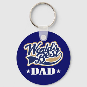 Cool World's Best Dad Sleutelhanger Gift