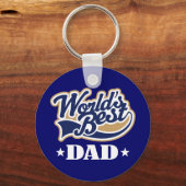 Cool World's Best Dad Sleutelhanger Gift (Voorkant)