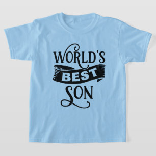 Cool world's beste zoon t-shirt