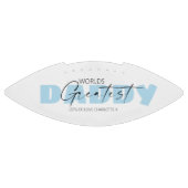 Cool Worlds Greatest Dad 3 Photo Collage American Football (Paneel)