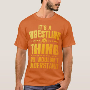 Cool worstelen voor mannen vrouwen worstelaar coac t-shirt