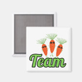 Cool Wortel Squad Magneet (Voorkant / Achterkant)
