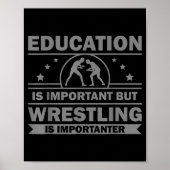 Cool Wrestling Design For Men Women Kids Wrestler  Poster (Voorkant)