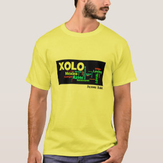 Cool Xolo Wordcloud T-shirt! T-shirt