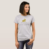 Cool Yellow Bunny Emma's Statement T-shirt (Voorkant volledig)