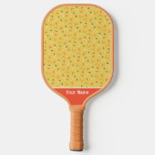 Cool Yellow Pickleball Paddle (Achterkant)