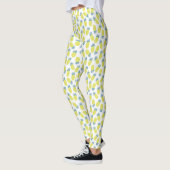 Cool Yellow Pineapples Patroon Leggings (Links)