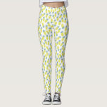 Cool Yellow Pineapples Patroon Leggings<br><div class="desc">Het vruchtpatroon van de meisjes en de chic.</div>