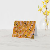 Cool Yellow Rubber Opmerking: Kaart (Gele Bloem)