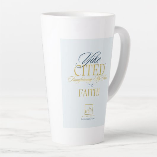 Cool YikeCITED(TM) Latte Mok (Rechterhoek)