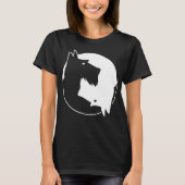 Cool Yin Yang Dog Shirt - Cute Scottish Terrier Te (Voorkant)