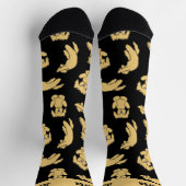 Cool Yoga Dog Stoodle Puppy Patroon Sokken (Top)