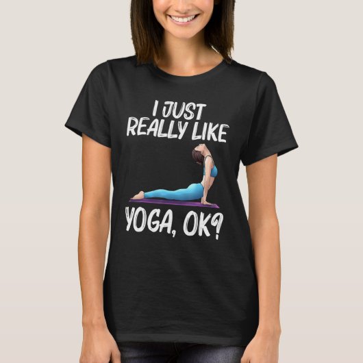 Cool Yoga For Men Women Yogi Physical Exercise The T-shirt (Voorkant)
