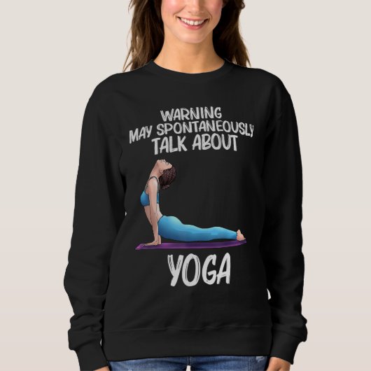 Cool Yoga For Men Women Yogi Physical Exercise The Trui (Voorkant)