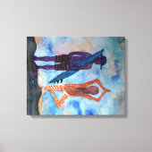 Cool yoga Surf Sunset Single Print (Voorkant)