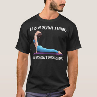 Cool Yoga voor mannen Yogi lichamelijke oefening T-shirt