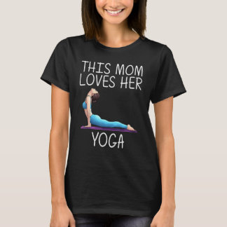 Cool Yoga Voor Moeder Moeder Yogi Lichamelijke Oef T-shirt