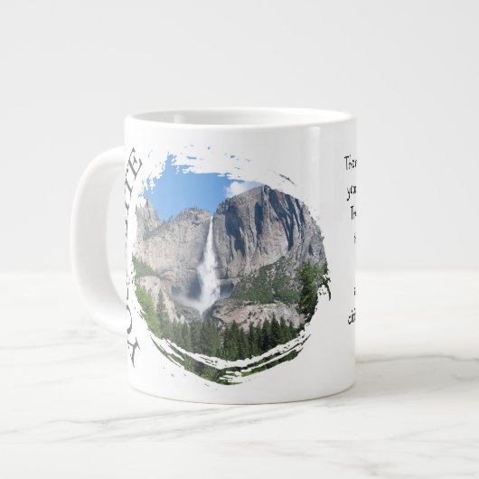 Cool Yosemite Jumbo Mok! Grote Koffiekop (Links)