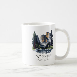 Cool Yosemite National Park Wandel Waterverf Graf Koffiemok