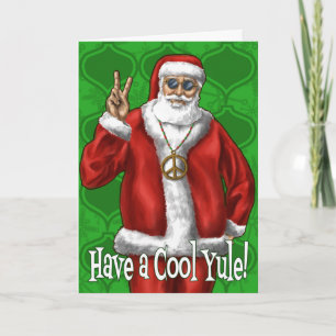 Cool Yule Feestdagen Kaart