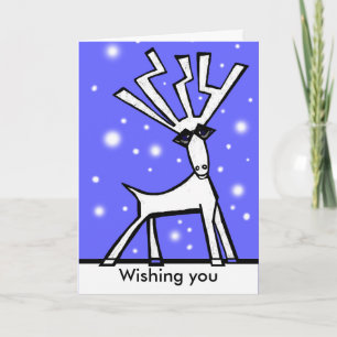 Cool Yule Feestdagen Kaart