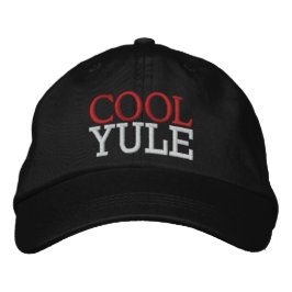 Cool Yule-Pet door SRF Geborduurde Pet