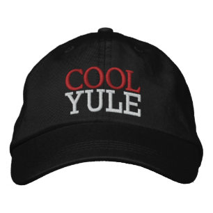 Cool Yule-Pet door SRF Geborduurde Pet