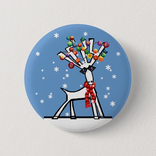 Cool Yule Ronde Button 5,7 Cm (Voorkant)