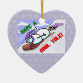 Cool Yule Snowman Ornament (Voorkant)