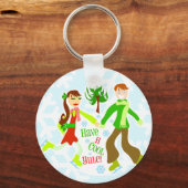 Cool Yule too Sleutelhanger (Voorkant)