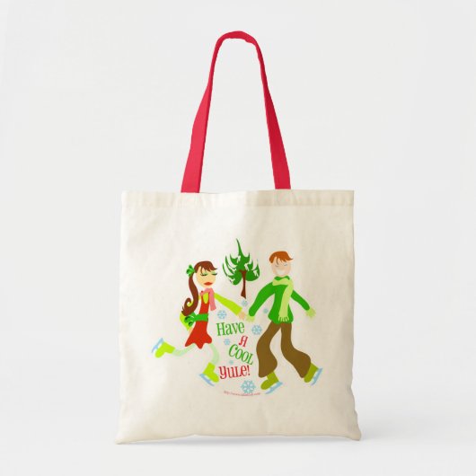 Cool Yule Vakantie Tote Bag (Voorkant)