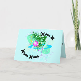 Cool Yule Wenskaart Feestdagen Kaart