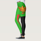 Cool Zambia Mode vlag Leggings (Links)