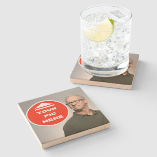 Cool! Zandsteen Onderzetter - Gepersonaliseerd
