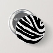 Cool Zebra Stripes Button Pin (Voorkant /achterkant)