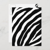 Cool Zebra Stripes Card Briefkaart (Voorkant / Achterkant)