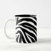 Cool Zebra Stripes Mok (Links)