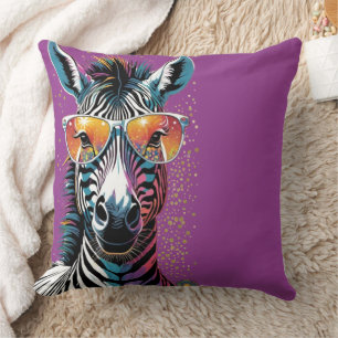 Cool Zebra Vibes Kussen