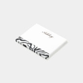 Cool zebraprint post-it® notes (Schuin)