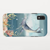 Cool Zee Lion Aquatic Underwater Scene Case-Mate iPhone Case (Achterkant (horizontaal))