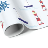 Cool Zee Symbolen Cadeaupapier (Rol Hoek)