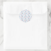Cool Zee Symbolen Ronde Sticker (Tas)